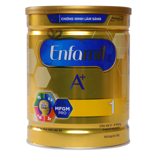Sữa Enfamil A+ 1 900g (0 – 6 tháng)