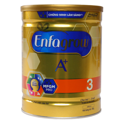 Sữa bột Enfagrow A+ 3 900g (1 – 3 tuổi)