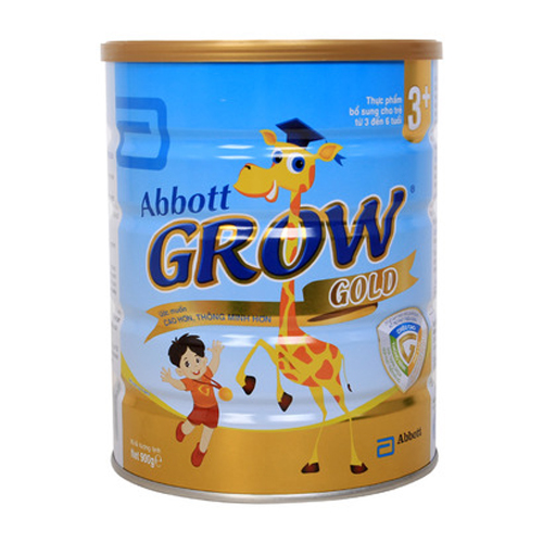 Sữa bột Abbott Grow Gold 3+ 900g (3 – 6 tuổi)
